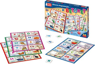 Társasjátékok gyerekeknek - Keller&Mayer - Játszva megismerjük a betűket