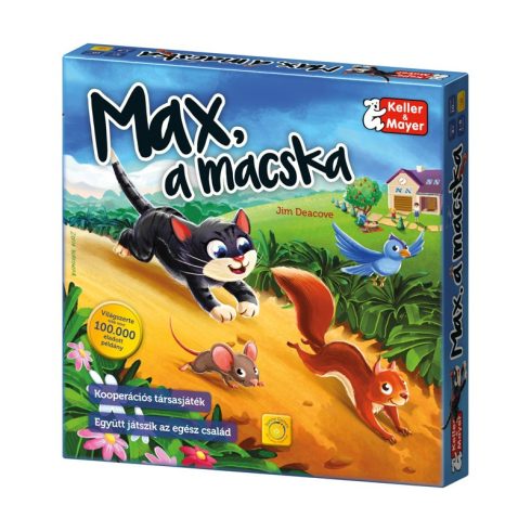 Max, a macska fejlesztő társasjáték