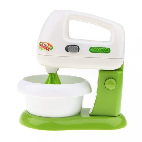 Játék konyhák - Konyhai eszközök - Játék konyhai mixer zöld-fehér színben Lovely Home