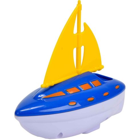 Vizezős játékok - Kis hajók gyerekeknek - Játék vitorlás hajó Simba Toys felhúzhatós