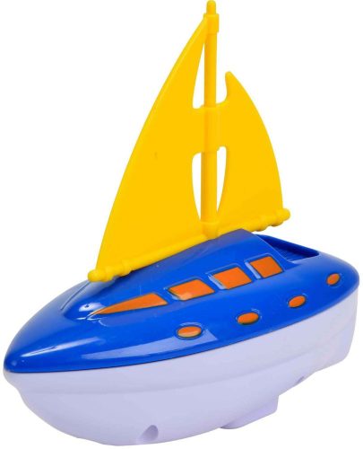Vizezős játékok - Kis hajók gyerekeknek - Játék vitorlás hajó Simba Toys felhúzhatós