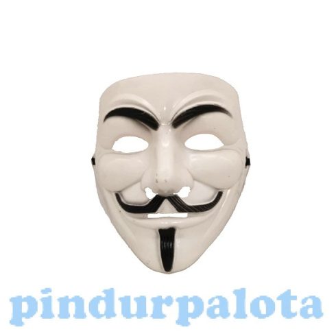 Jelmezek - Vendetta Anonimus műanyag álarc