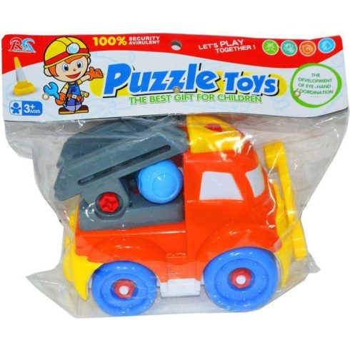 Fiús játékok - Szerelős jármű tűzoltóautó