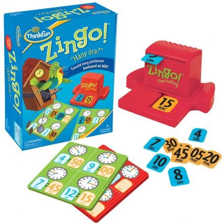 Társasjátékok gyerekeknek - ZINGO hány óra? Thinkfun