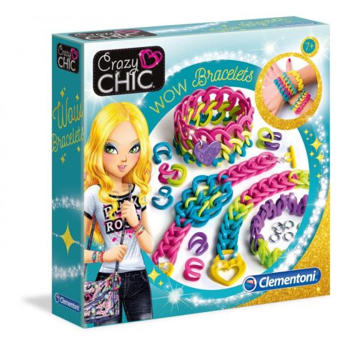 Crazy Chic - WOW karkötő készítő szett - Clementoni