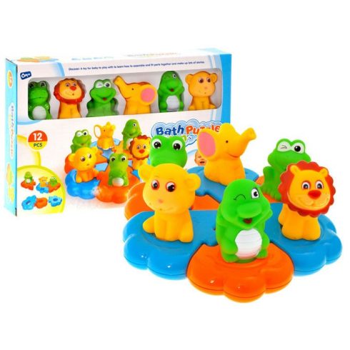 Pancsolós játékok - Fürdetős játékok babáknak - Állatfigurás spriccelős fürdőjáték gyerekeknek