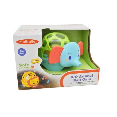 Fejlesztő játékok - Bébi játékok - Készségfejlesztő elefánt gömblabda