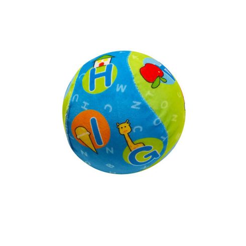 Fejlesztő játékok - Bébi játékok - Bébi labda plüss többféle változatban