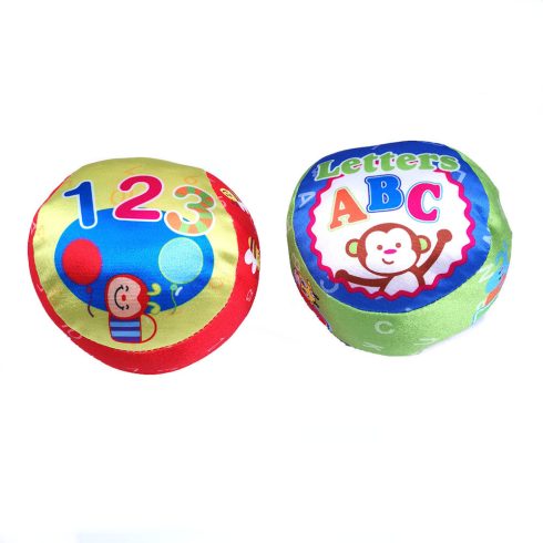 Labdák - Játékok gyerekeknek - Bébi puha állatos plüss labda