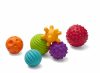 Fejlesztő játékok - Bébi játékok - Masszázs labdák 6 db-os készlet babáknak