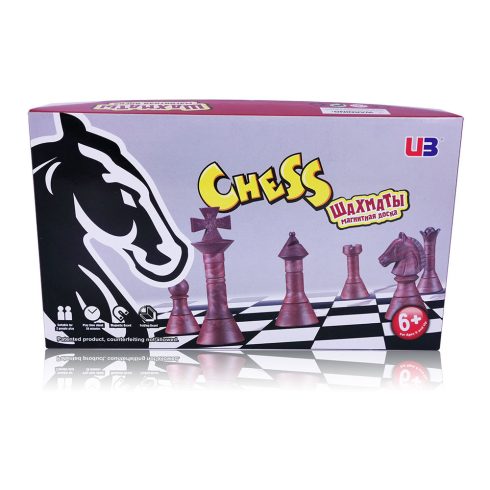 Stratégiai játékok - Logika fejlesztő játékok - Sakk készlet, mágneses fahatású