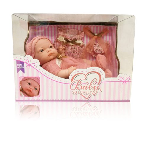 Műanyag babák - Játékbaba újszülött 20 cm