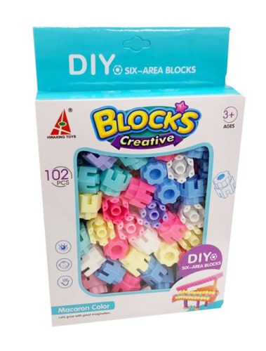 Műanyag építőjátékok - Six-Area Blocks Építőjáték