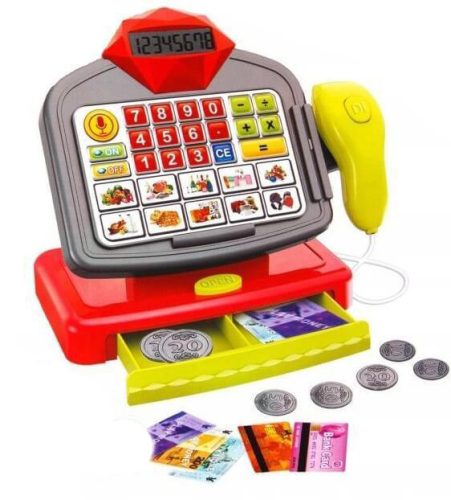 Boltos játékok - Electronic Cash Register Játék pénztárgép