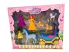 Szerepjátékok lányoknak - Játék hercegnős szett herceggel, állatokkal, hintóval, kiegészítőkkel