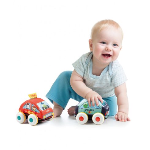 Babajátékok - Puha autók baba játék