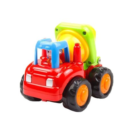 Mixer autó piros - Játék jármű Hola