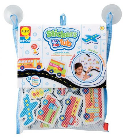 Pancsolós játékok - Fürdetős játékok babáknak - Tapassz a csempére! Fürdőszobai autópálya Alex