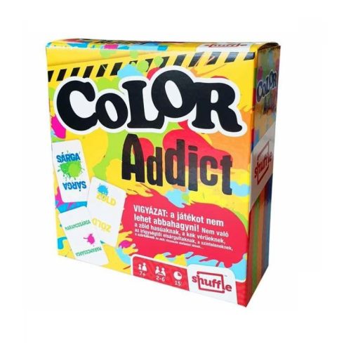 Color Addict - Legyél Te is színfüggő kártyajáték -  Cartamundi
