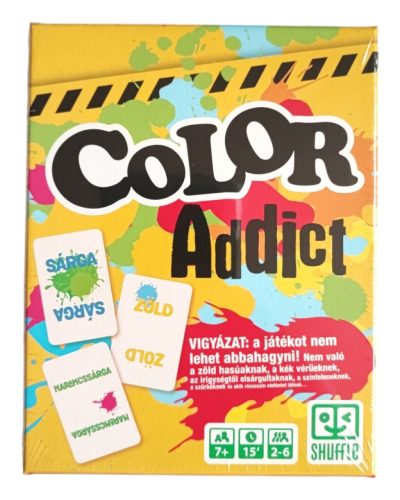 Color Addict - Legyél Te is színfüggő kártyajáték - Cartamundi