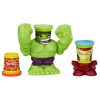 Gyurmák - Play-Doh gyurmaszett: Vasember és Hulk, mozgatható