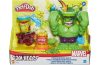 Gyurmák - Play-Doh gyurmaszett: Vasember és Hulk, mozgatható