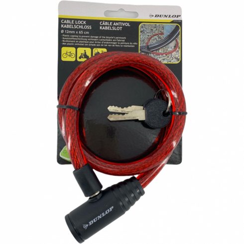 kerekpar-zar-kabel-12mmx65cm-2-kulcs-piros-dunlop