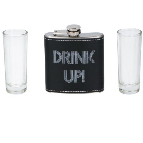flaska-2-roviditalos-pohar-drink-up-felirattal