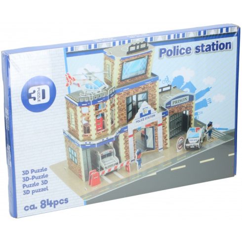 Puzzle 3D rendőrség