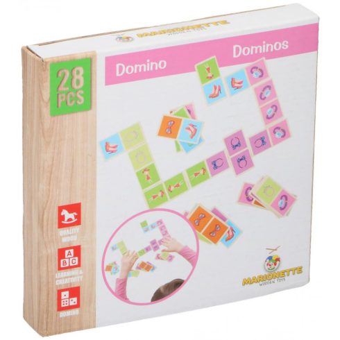 Fa domino 28 részes - Lányos