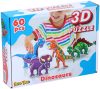 Puzzle 3D dinoszaurusz 60 részes 28x21x6cm