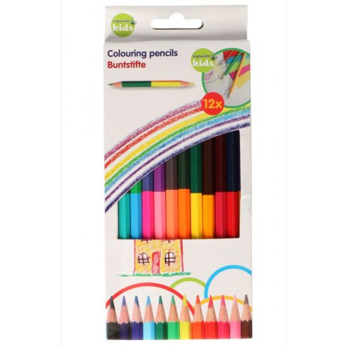 Ceruza színes 12db dupla