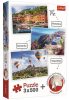 Portofino, Santorini és Kappadókia - 3 x 500 db-os puzzle - Trefl