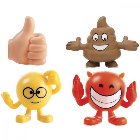 Gyűjthető figurák - Imoji Figurines 3 db-os Emoji figura bliszteres TM Toys