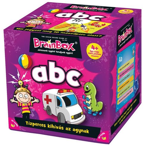 Műveltség fejlesztő játékok - Kvíz társasjátékok - Brainbox ABC memória és megfigyelőképesség fejle