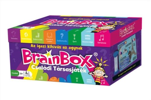 Műveltség fejlesztő játékok - Kérdés-felelet játékok - Brainbox quiz családi Társasjáték