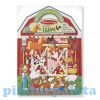 Matricák gyerekeknek - Melissa & Doug Kreatív játék Pufi matrica készlet farm