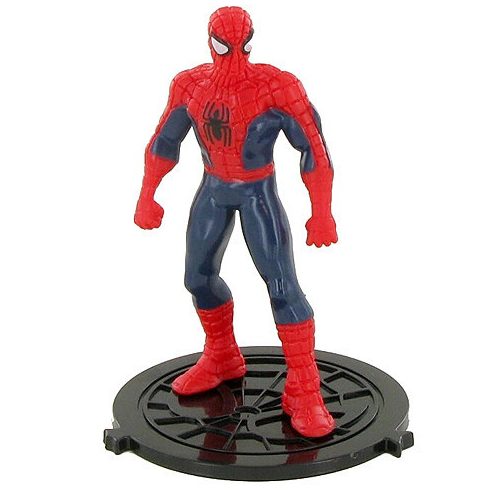 Figurák - Szuperhősök - Spiderman műanyag játékfigura Bullyland
