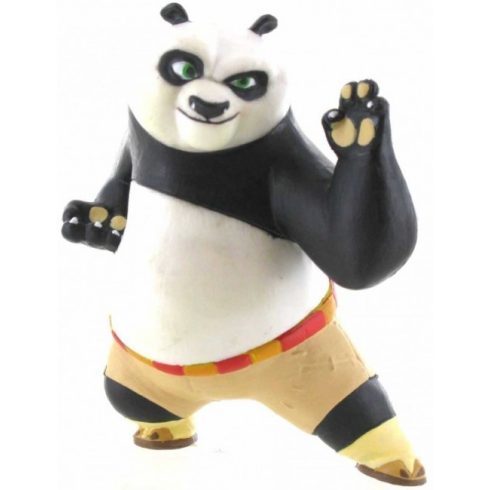 Mese figurák - Mese szereplők - Kung-Fu Panda Po védekezik műanyag játékfigura Comansi
