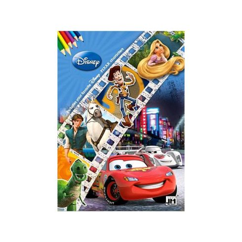 Kifestők - Színezők - Színező A4 Movies Walt Disney