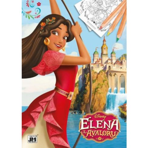 Kifestők - Színezők - Elena Avalon hercegnő A4 színező