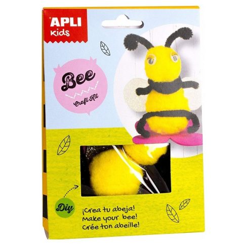 Kreatív hobby készletek - Apli Kids - Méhecske figura készítő