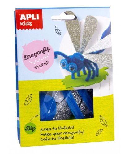 Kreatív hobby készletek - Apli Kids - Szitakötő figura készítő