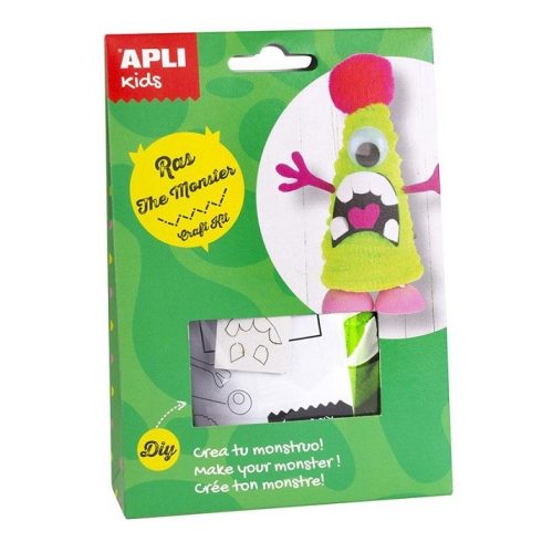 Kreatív hobby készletek - Apli Kids - Ras a szörny figura készítő