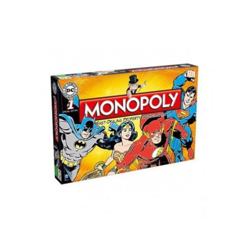 Társasjátékok - Monopoly társasjáték - DC Comics Originals - angol nyelvű