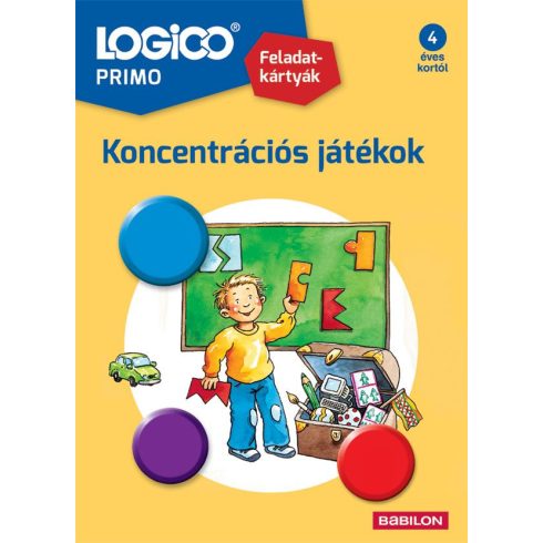 Készségfejlesztő - LOGICO Primo 3228-Koncentrációs játékok