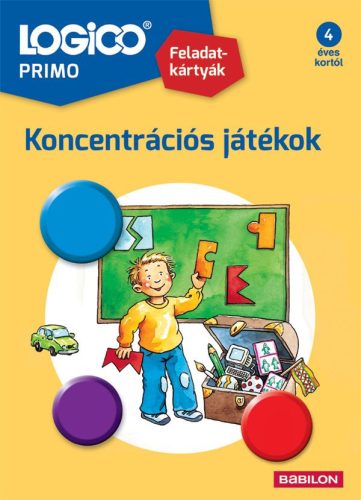 Készségfejlesztő - LOGICO Primo 3228-Koncentrációs játékok