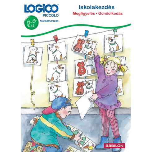 Készségfejlesztő - LOGICO Piccolo 3301-Iskolakezdés: Megfigyelés-Gondolkodás