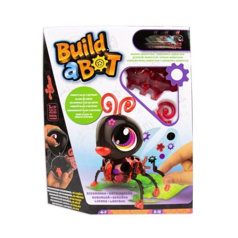 Interaktív játékok gyerekeknek - BUILD A BOT katica építhető interaktív robot