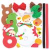Kreatív Hobby kellékek - Dekorációs alapanyagok - Karácsonyi pom pom dekorációs szett 3 db-os Baker